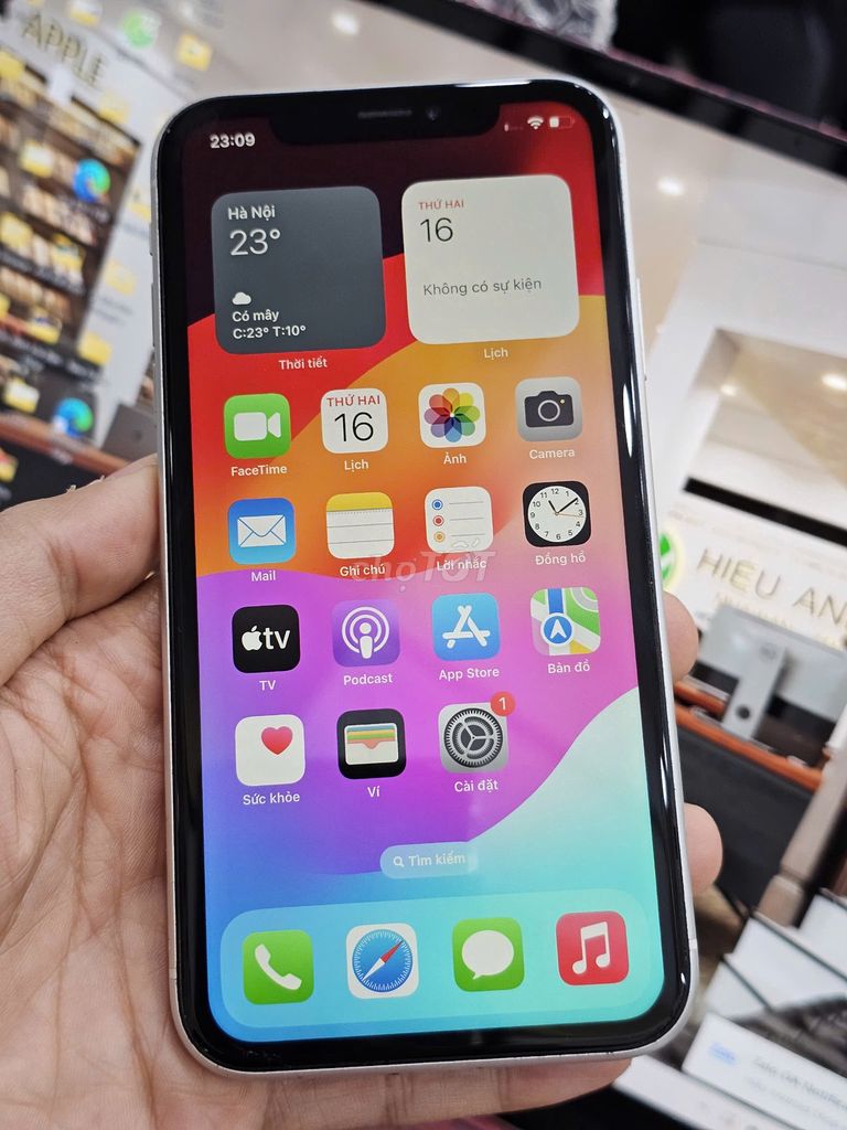 Iphone XR Lock 64Gb Trắng , Đẹp 98% , Nguyên zin