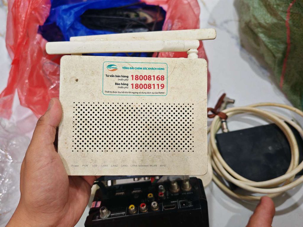Modem và box tivi đồng giá 70k/c