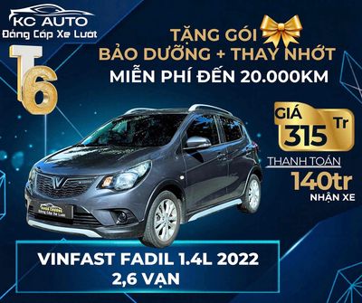 Vinfast Fadil 2022 1.4L Tự động CVT Xám 26000 km