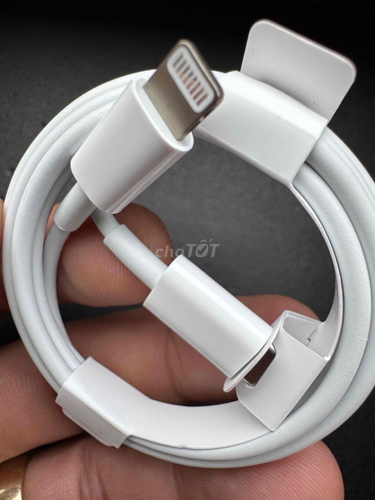 Cáp sạc iphone zin bóc máy chính hãng apple