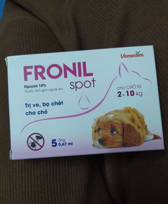 Fronil spot-trị ve, bọ chét cho chó