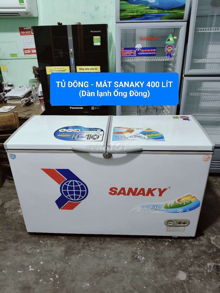 Tủ Đông - Mát Sanaky 400 lít (Rin)