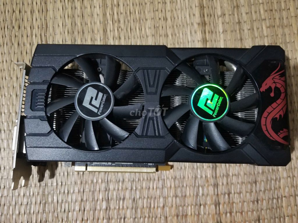 Card đồ họa PCL RX 570 8GB Đen. Mua bán Linh kiện (RAM, Card...) tại Thành phố Dĩ An Bình Dương được đăng bởi Linh Van hình 1