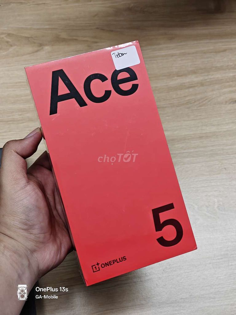 Oneplus Ace 5 New, nguyên Seal, 12/256,chưa active. Mua bán Điện thoại tại Quận Thanh Xuân Hà Nội được đăng bởi GA STORE hình 1