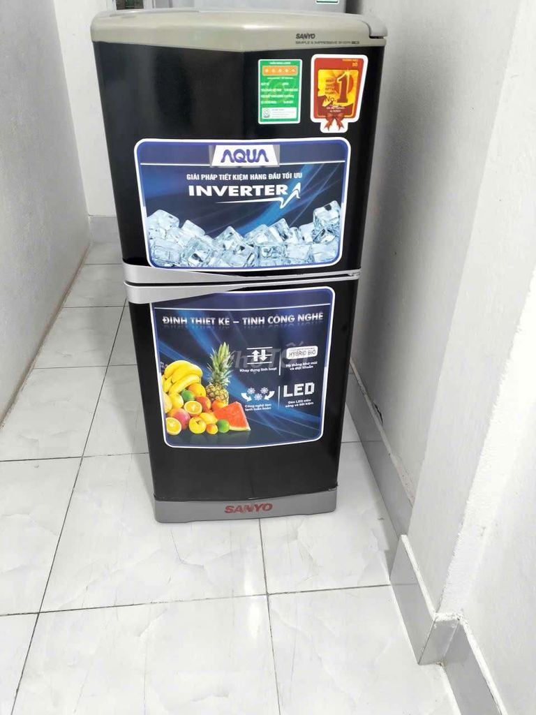 tủ lạnh Sanyo Aqua 130lít. nhẹ điện ko đóng tuyết . Mua bán Tủ lạnh tại Quận 12 Tp Hồ Chí Minh được đăng bởi Phương Anh  hình 1