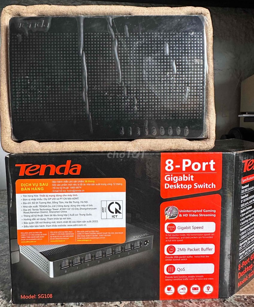 Bộ chia mạng Tenda SG108 8 cổng. Mua bán Phụ kiện (Màn hình, Chuột...) tại Huyện Tuy Phong Bình Thuận được đăng bởi Ve chai thập cẩm hình 1