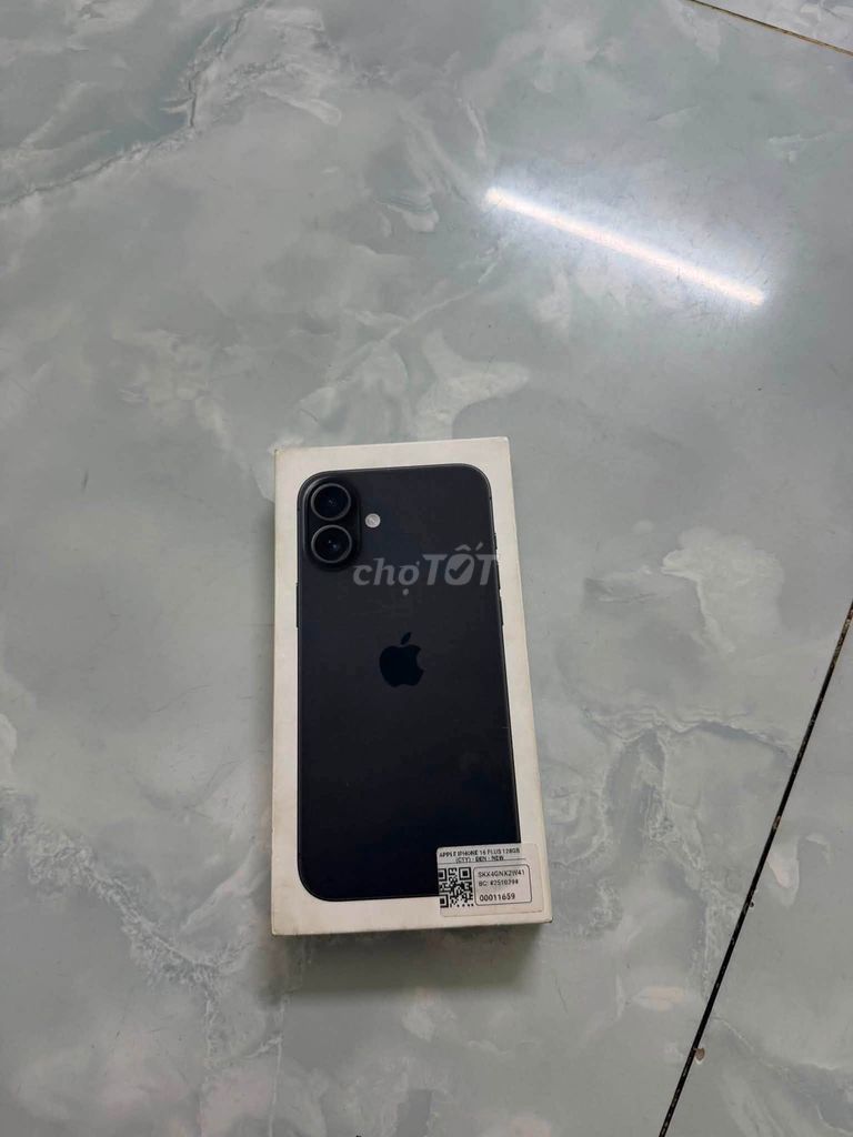 Apple iPhone 16 Plus 128GB Đen Mới. Mua bán Điện thoại tại Quận Tân Bình Tp Hồ Chí Minh được đăng bởi Hội Đồ Điện Tử hình 1