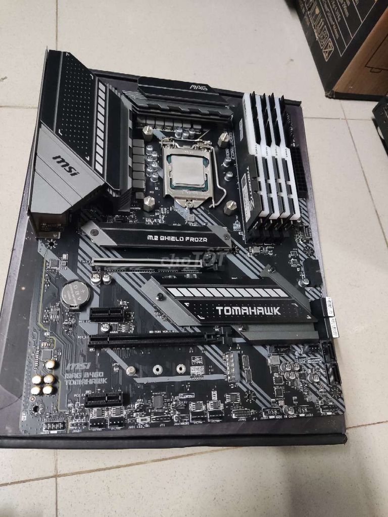 MSI B460M Tomahawk + I7-10700K + Ram Gskill 4x8Gb