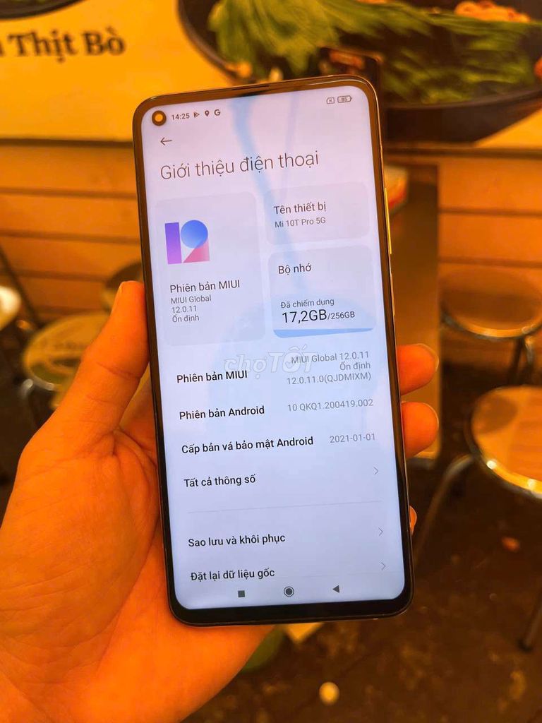 Xiaomi Mi 10T Pro 5G 8GB/256GB Bạc. Mua bán Điện thoại tại Huyện Phong Điền Cần Thơ được đăng bởi Tên chưa cung cấp hình 1