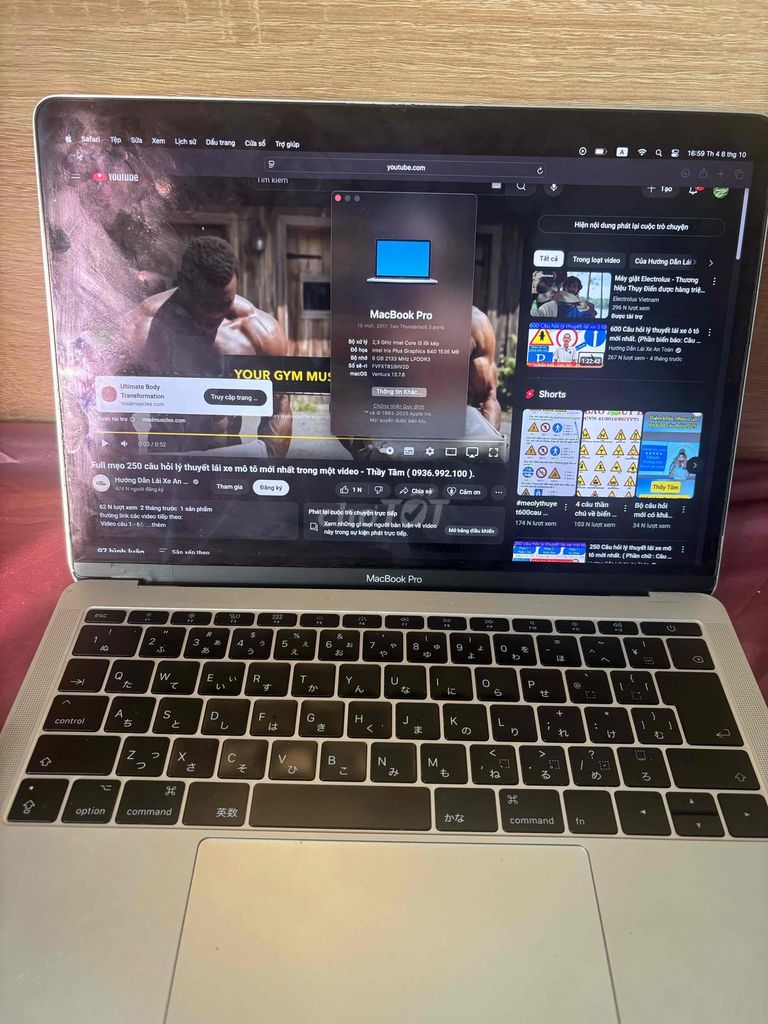 cần bán macbook pro 2017. Mua bán Laptop tại Thành phố Thủ Đức Tp Hồ Chí Minh được đăng bởi hoàng phúc hình 3
