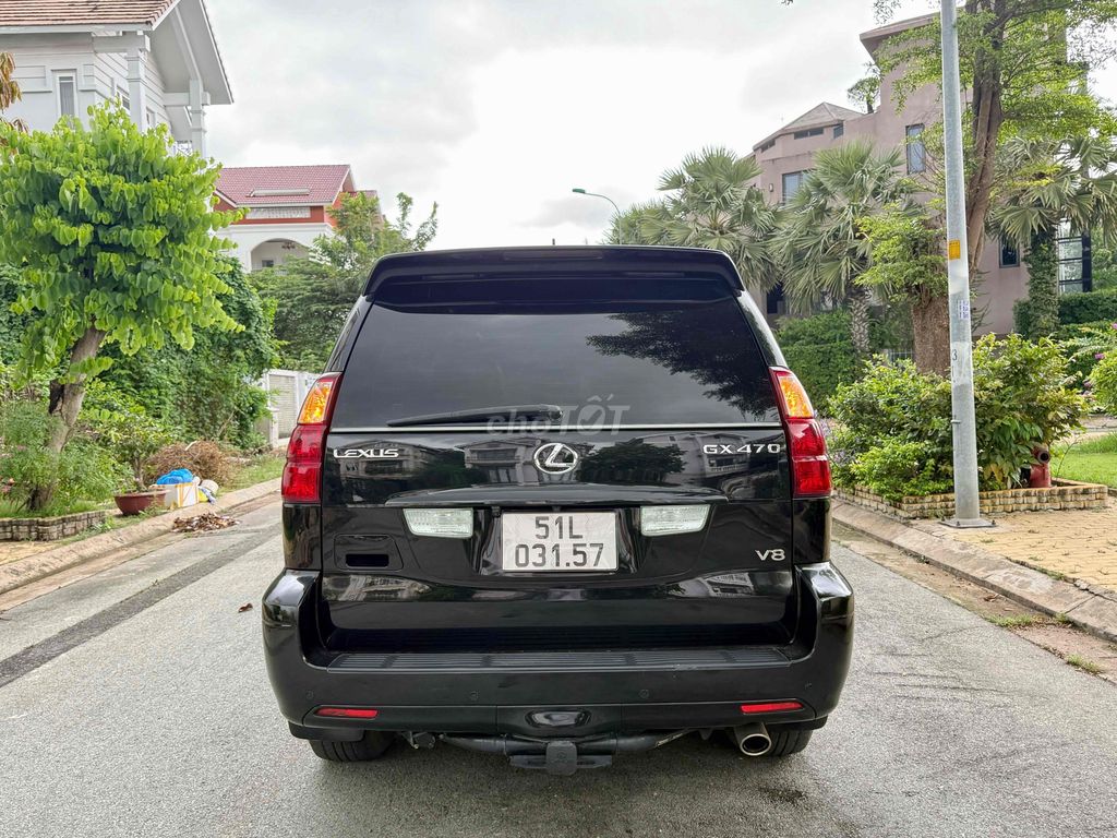 Lexus GX470 2007 чёрный