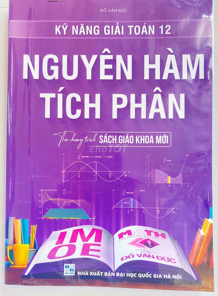 Sách Luyện Thi Toán 12 Nguyên hàm tích phân. Mua bán Sách tại Huyện Phú Vang Thừa Thiên Huế được đăng bởi PASS ĐỒ ĐI MẼO hình 1