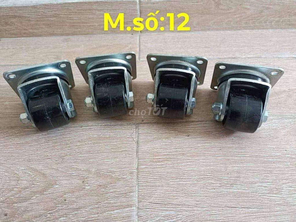 Bánh xe chịu nhiệt Nhật Đen 5cm. Mua bán Nội thất, đồ gia dụng khác tại Quận 12 Tp Hồ Chí Minh được đăng bởi Quân thiết bị nhật bãi  hình 1