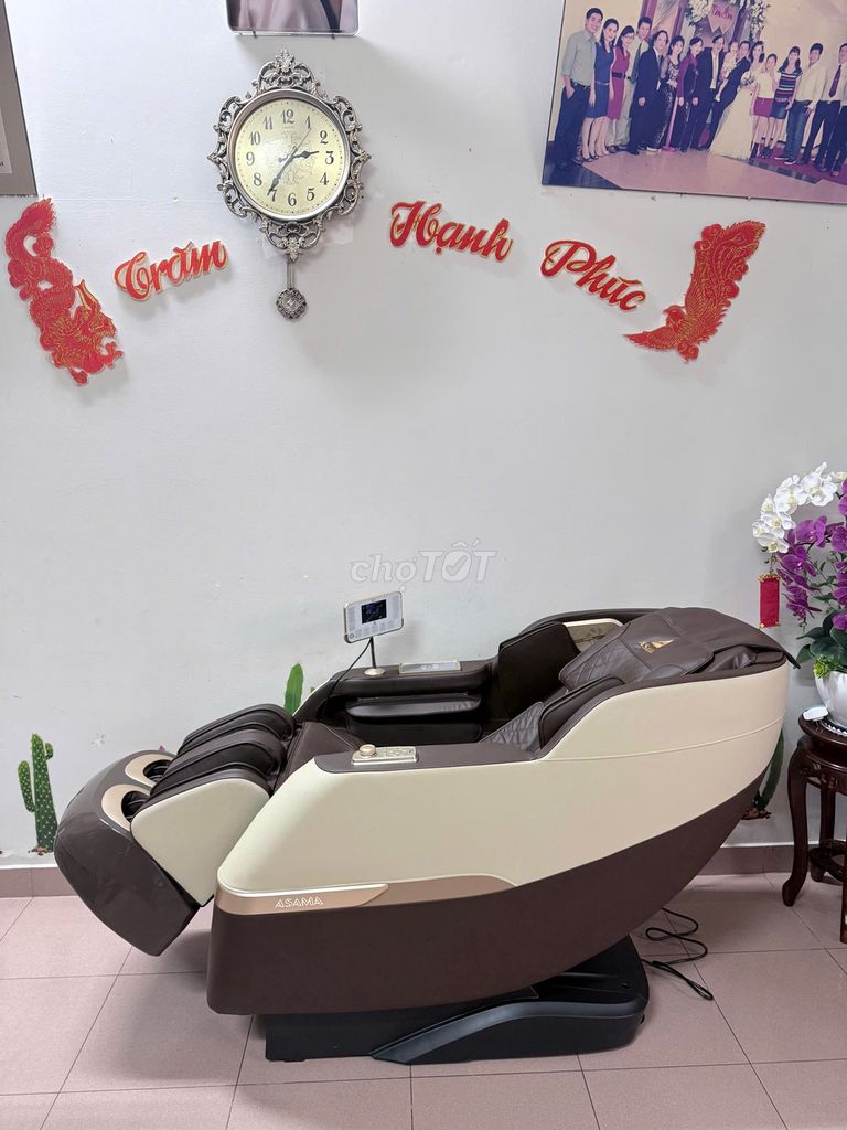 Ghế massage Asama Sonic 3 Nâu Kem. Mua bán Bàn ghế tại Huyện Cao Lãnh Đồng Tháp được đăng bởi lantuongasama hình 1