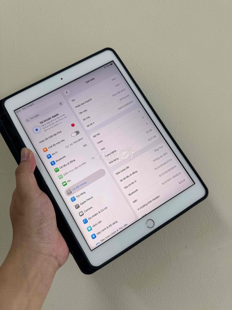 Apple iPad Gen 8 32GB Bạc 4g. Mua bán Máy tính bảng tại Quận Tân Bình Tp Hồ Chí Minh được đăng bởi Dương Trần hình 1
