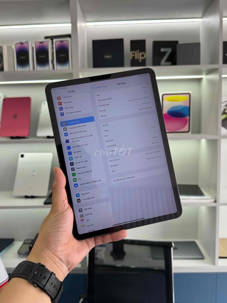 IPad Pro 11in 2020 Pin 9x zin cứng