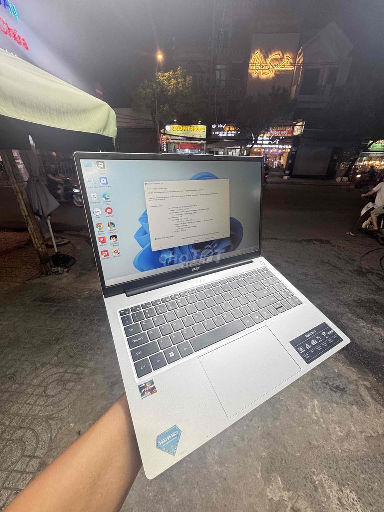 Acer Aspire A15-41P Ryzen 7 5700U 8GB/512GB. Mua bán Laptop tại Quận Tân Phú Tp Hồ Chí Minh được đăng bởi lehuy hình 1