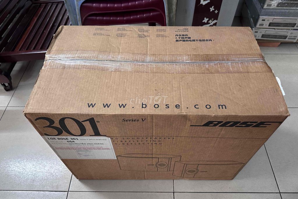🔊 Cặp Bose 301 Series V full thùng xốp. Mua bán Tivi, Âm thanh tại Quận Bình Tân Tp Hồ Chí Minh được đăng bởi Thành Chung Audio hình 1