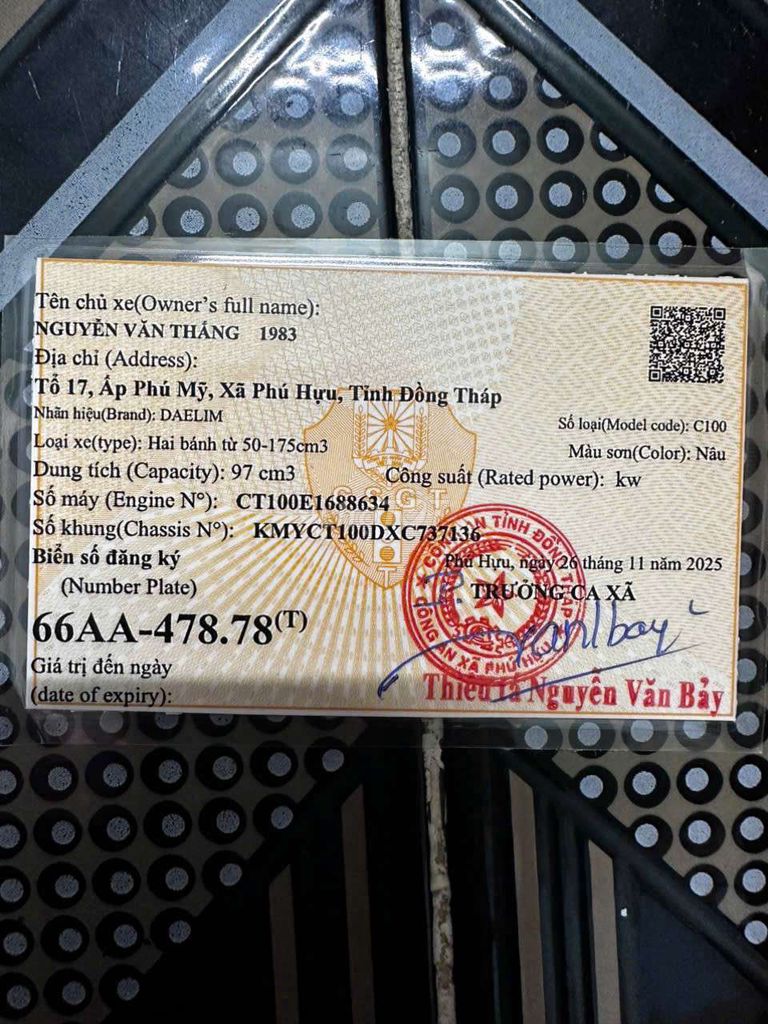 Xe Dream Dealim. Mua bán Xe máy tại Huyện Châu Thành Đồng Tháp được đăng bởi Thành Thật Thà hình 5