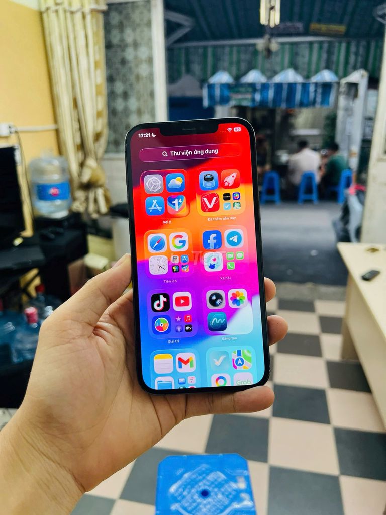 Apple iPhone 12 Pro Max 128GB Xanh 2 SIM VẬT LÍ. Mua bán Điện thoại tại Quận Đống Đa Hà Nội được đăng bởi Tú Dybala hình 1
