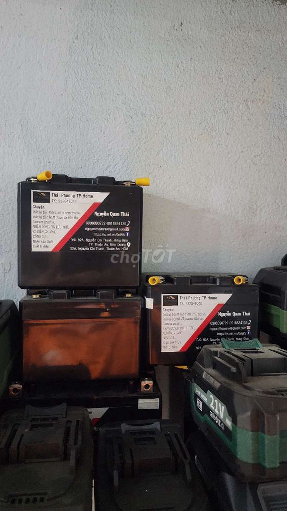 Ắc quy xe máy Lithium-ion 12V 6Ah. Mua bán Phụ tùng xe tại Thành phố Thuận An Bình Dương được đăng bởi Nguyễn quan Thái hình 1