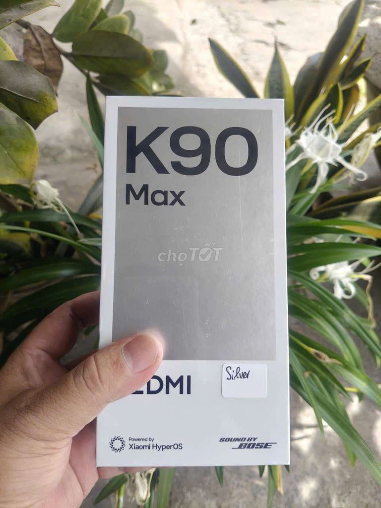 Xiaomi Redmi K90 Max Bạc nguyên seal mới 100%. Mua bán Điện thoại tại Quận Cái Răng Cần Thơ được đăng bởi văn khá Mobell hình 1