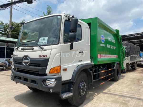 XE ÉP RÁC HINO 14 khối FG mới 2023 thùng INOX