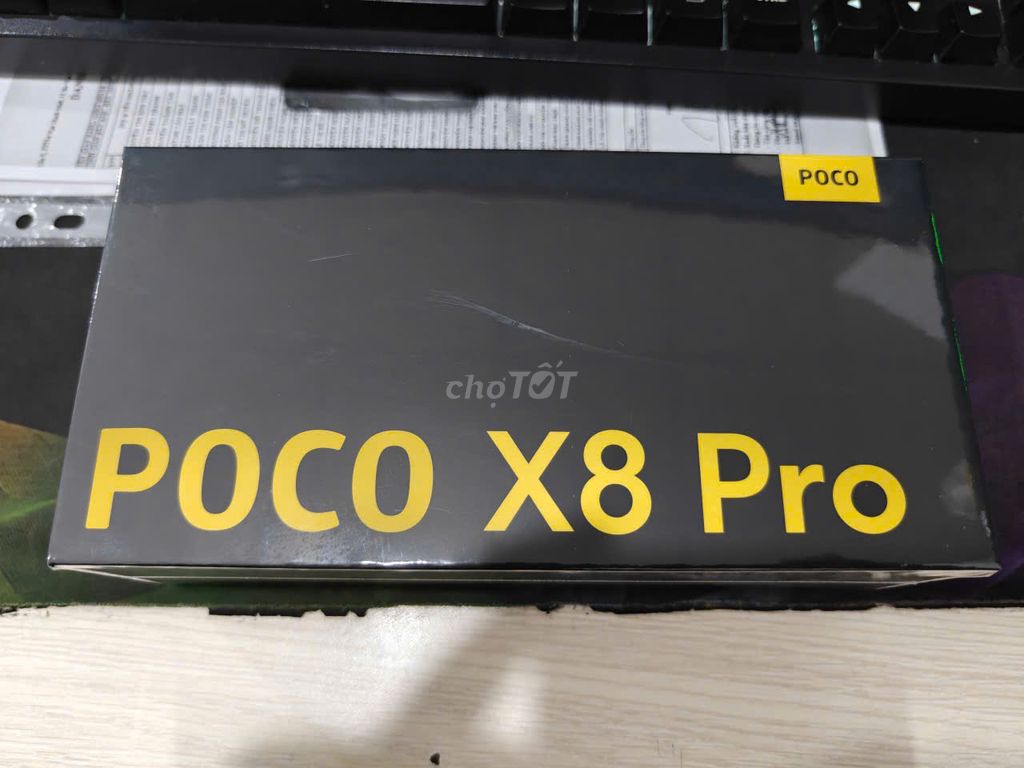 Xiaomi Poco X8 Pro 256GB Vàng Nguyên seal. Mua bán Điện thoại tại Quận 10 Tp Hồ Chí Minh được đăng bởi Phạm Xuân Tú hình 1