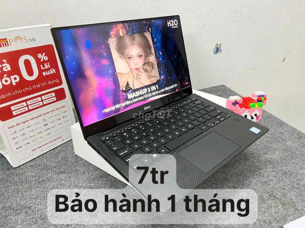 Dell XPS 9360 i7/16/256 màn 2k cảm ứng mượt Giá Re