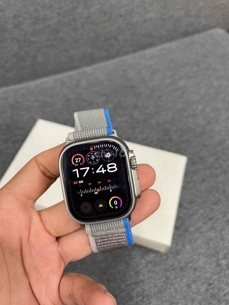 Apple Watch Ultr 1 49MM LTE thép Vn Fullbox Keng