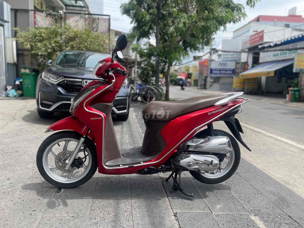 👉Vision dàn áo liền lạc, máy êm thì thầm. Mua bán Xe máy tại Quận 7 Tp Hồ Chí Minh được đăng bởi Xe Cũ Hiếu CT hình 7