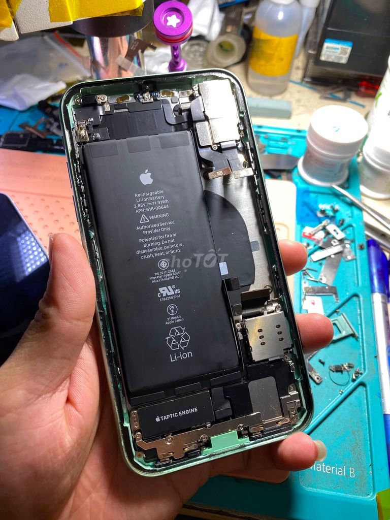 Apple iPhone 11 Xanh. Mua bán Điện thoại tại Quận Tân Bình Tp Hồ Chí Minh được đăng bởi Hội Đồ Điện Tử hình 1