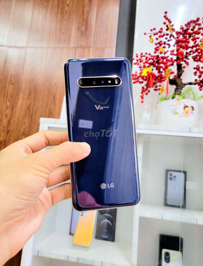 LG V60 ThinQ 5G 128GB Xanh. Mua bán Điện thoại tại Quận Cái Răng Cần Thơ được đăng bởi drphone hình 1