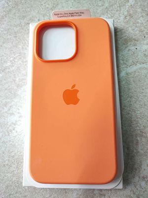 Ốp lưng silicon iPhone 13Pro màu cam