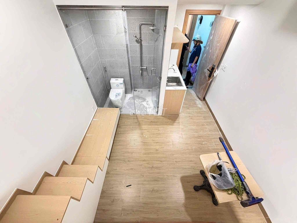 Cho thuê hệ thống duplex gác ban công máy giặt full nt Lý Thái Tổ q10