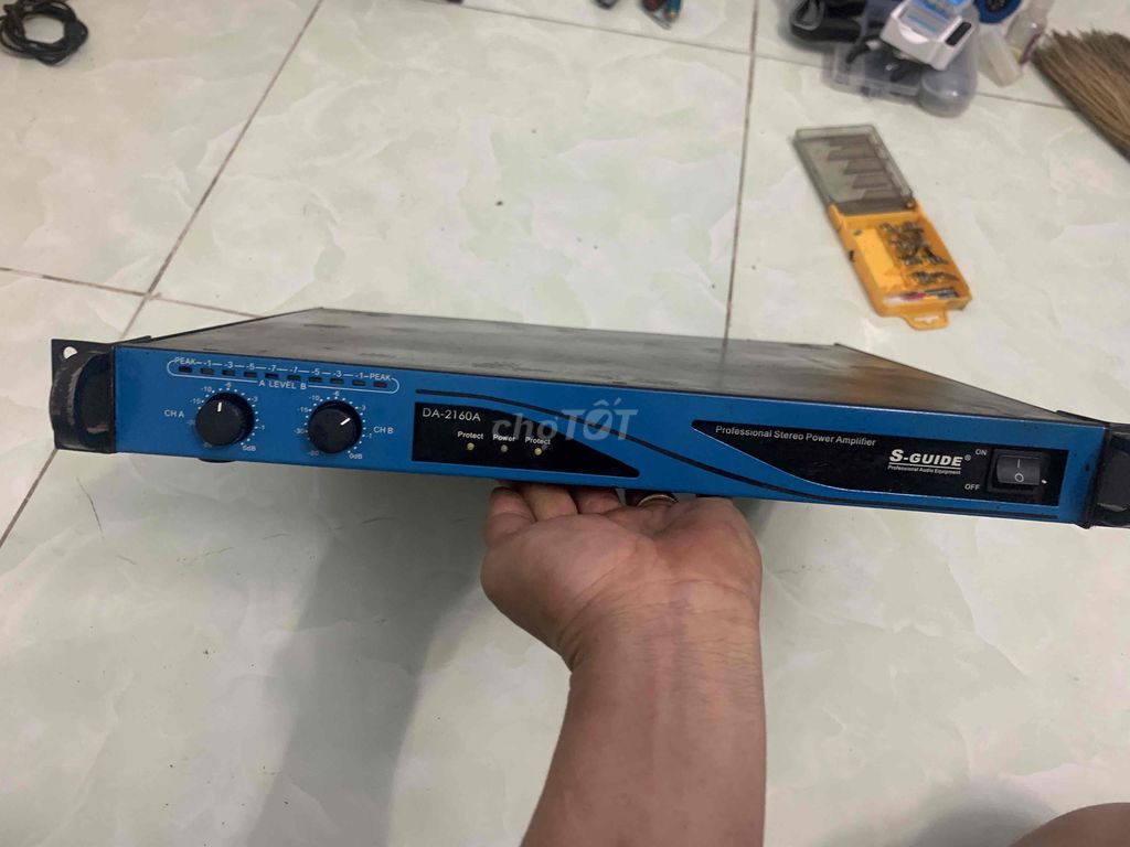 Main 1U, nâng tiếng, vang Db 900, loa Onkyo D062A