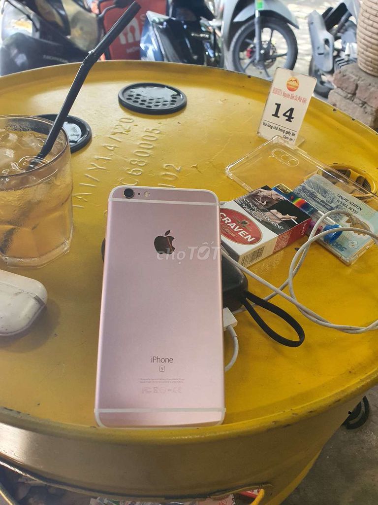 Apple iPhone 6s Plus 16GB Vàng hồng. Mua bán Điện thoại tại Quận Bình Tân Tp Hồ Chí Minh được đăng bởi chỉ bán màn zin hình 1