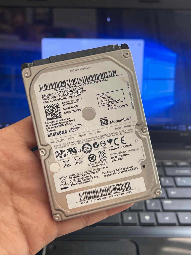 HDD Seagate 1TB. Mua bán Linh kiện (RAM, Card...) tại Quận Ninh Kiều Cần Thơ được đăng bởi Ngân trương hình 1