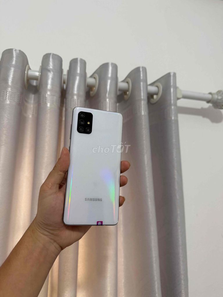 Samsung A71 128GB Trắng Like New. Mua bán Điện thoại tại Quận Cầu Giấy Hà Nội được đăng bởi Sim số Luxury hình 1