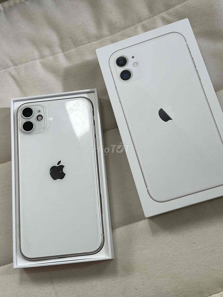 iPhone 11 128G Trắng FULLBOX 99% APPLE 2024. Mua bán Điện thoại tại Quận 10 Tp Hồ Chí Minh được đăng bởi iStockHCM hình 1