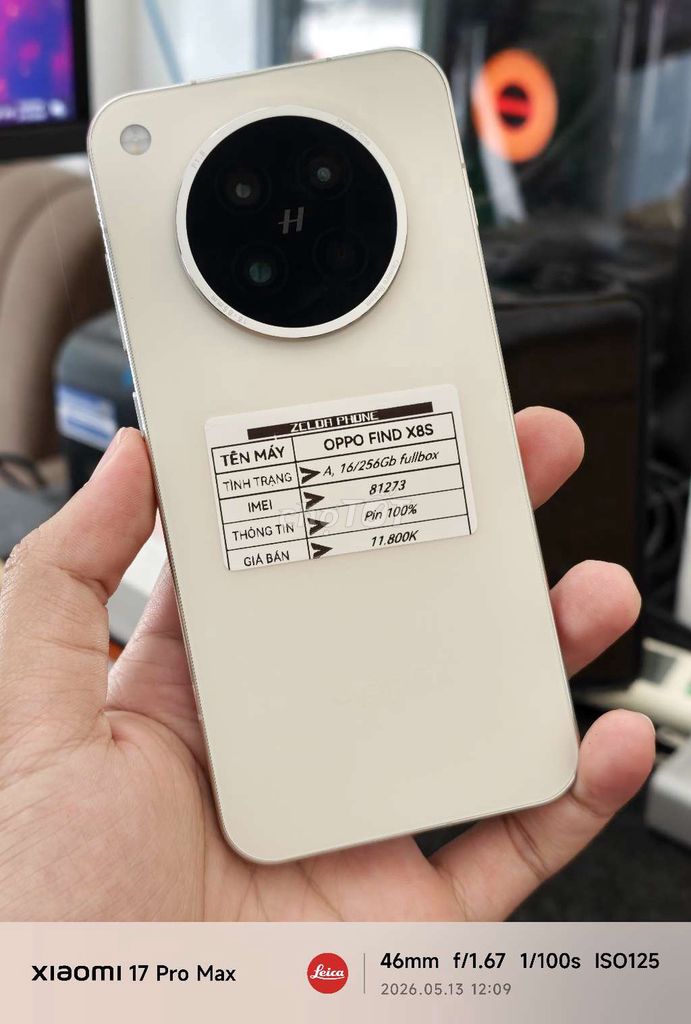 OPPO FIND X8S 16GB/256GB Trắng Fullbox. Mua bán Điện thoại tại Quận Ninh Kiều Cần Thơ được đăng bởi Zelda Phone hình 1