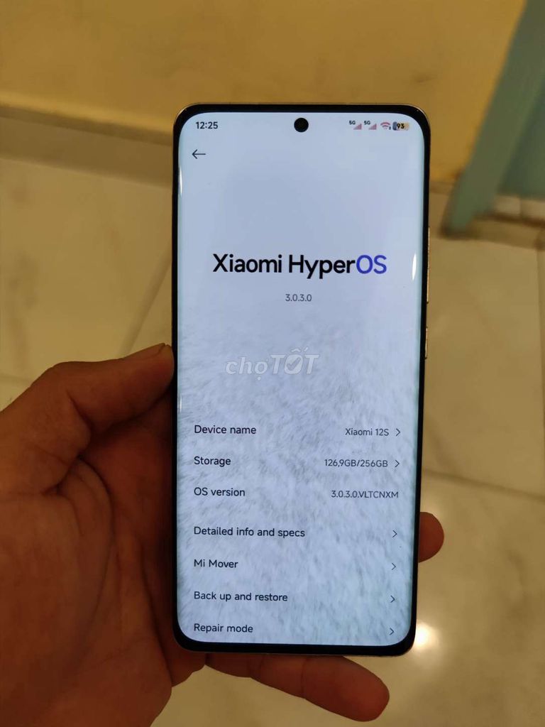 Xiaomi 12S 256GB Tím hàng đẹp. Mua bán Điện thoại tại Quận Tân Bình Tp Hồ Chí Minh được đăng bởi Mười Khật hình 1