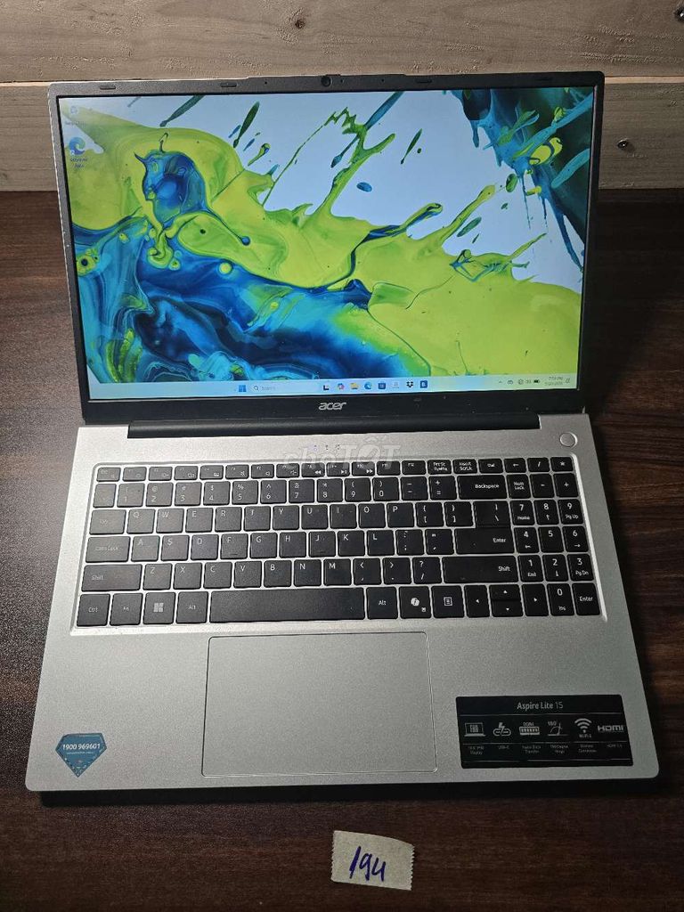 0194 Acer Aspire Lite R7-5700U/8G/512G. Mua bán Laptop tại Quận Bình Tân Tp Hồ Chí Minh được đăng bởi T D Laptop hình 1