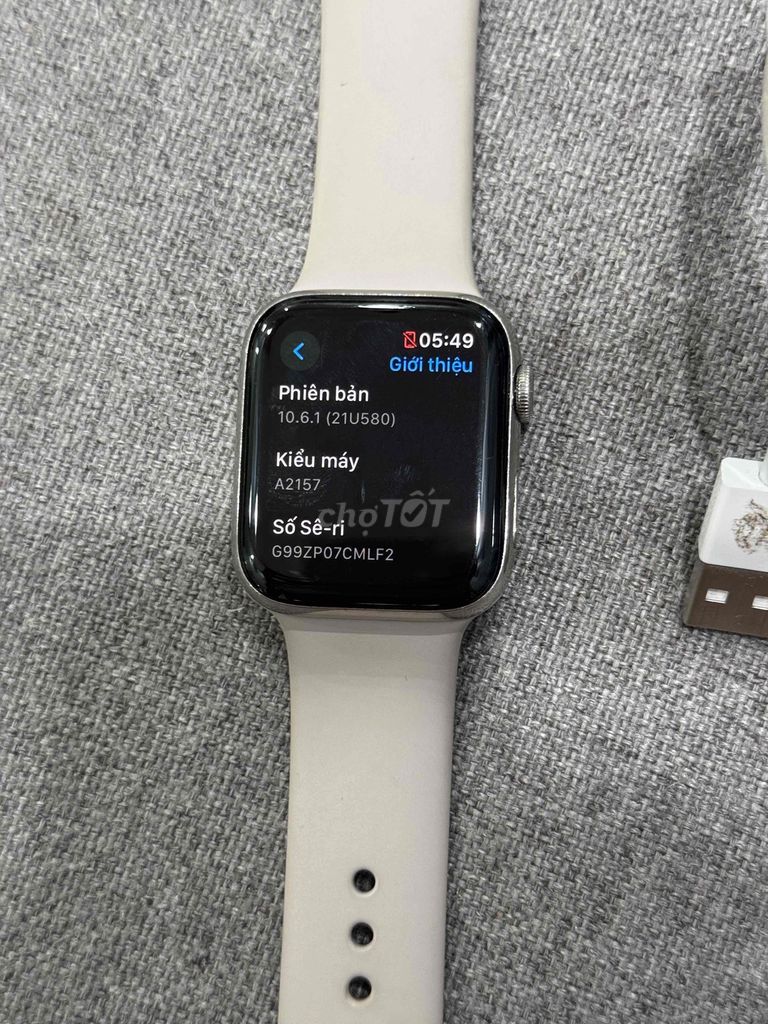 APPLE WATCH SERIES 5 44MM THÉP LTE CÓ ESIM