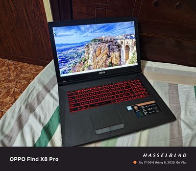 Laptop MSI GV72 7RD i7 7700 gtx 1050. Mua bán Laptop tại Quận Gò Vấp Tp Hồ Chí Minh được đăng bởi tuấn chuyên bán hàng rẻ hơn hãng