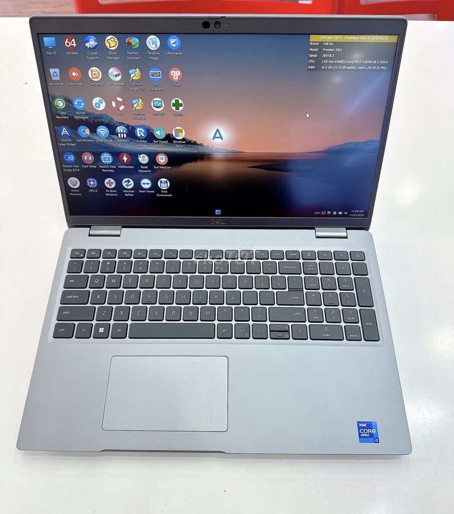 Khủng Long Dell Precision I7-11850H/16G/VGA 4Gb Rẻ. Mua bán Laptop tại Quận Hoàng Mai Hà Nội được đăng bởi Quốc Tuấn hình 1