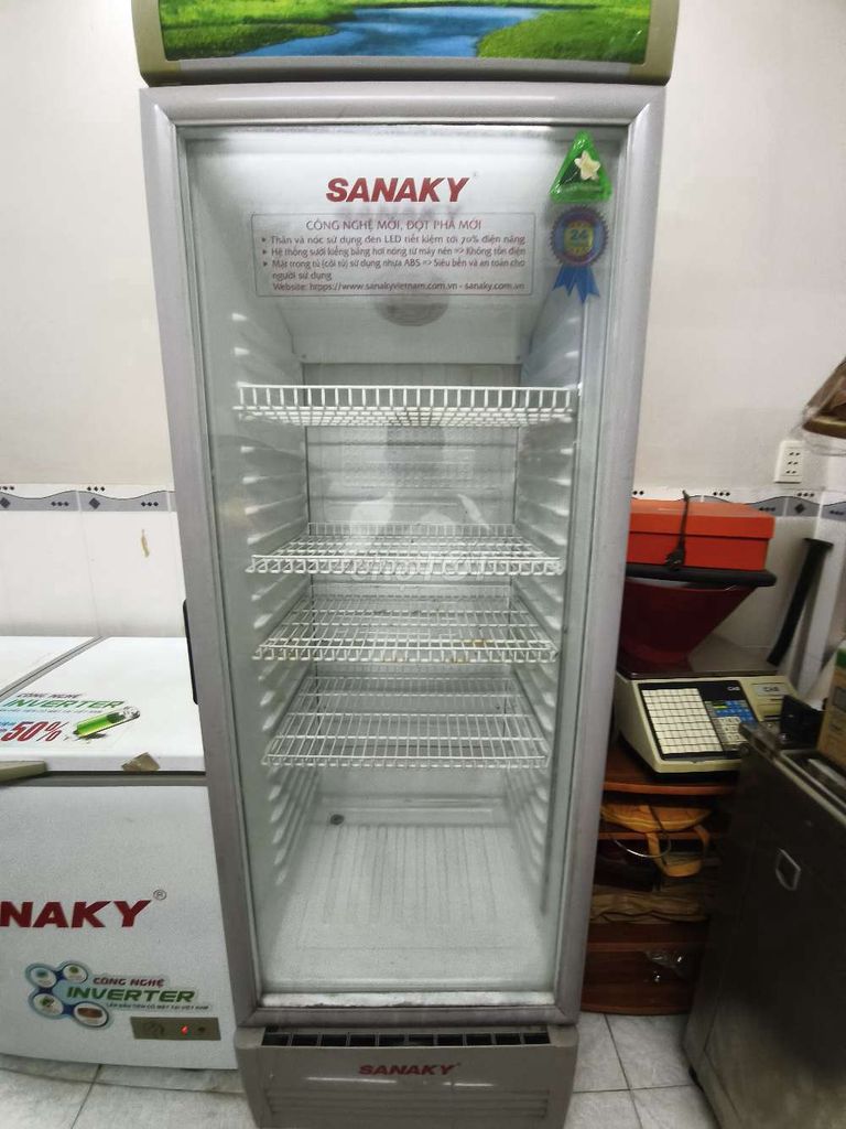 Tủ mát Sanaky 400L/500L Inverter Xám. Mua bán Tủ lạnh tại Quận 11 Tp Hồ Chí Minh được đăng bởi Long Nguyen hình 1