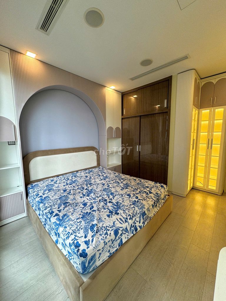 2PN Vinhomes Bason Q1 cho thuê giá 26tr full nội thất cao cấp,view đẹp