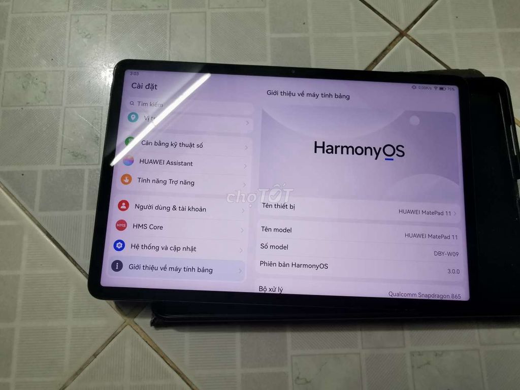 Huawei Matepad 11 6GB/128GB Đen. Mua bán Máy tính bảng tại Thành phố Dĩ An Bình Dương được đăng bởi Long Nhật Trần hình 1