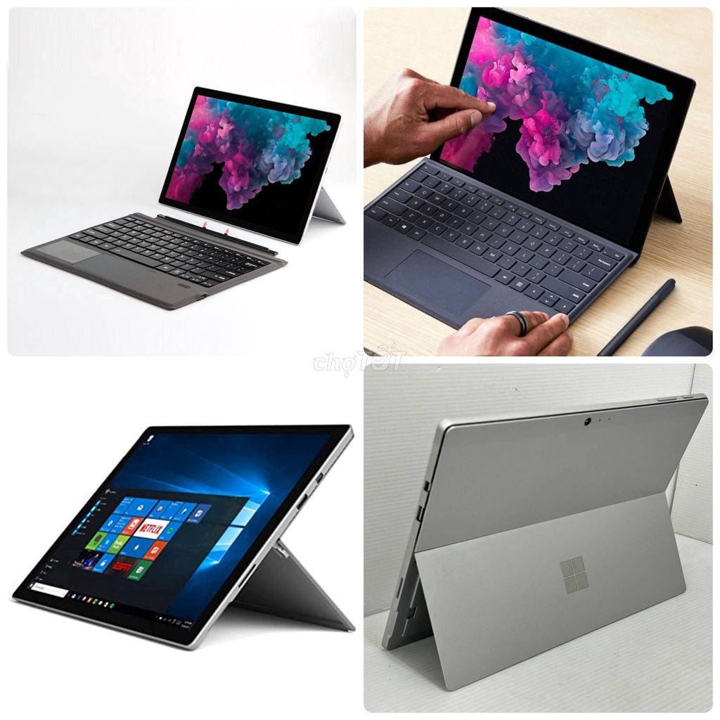 Surface pro 5-4-6-Go i5-Gen7th Ram8G/256GB có ship